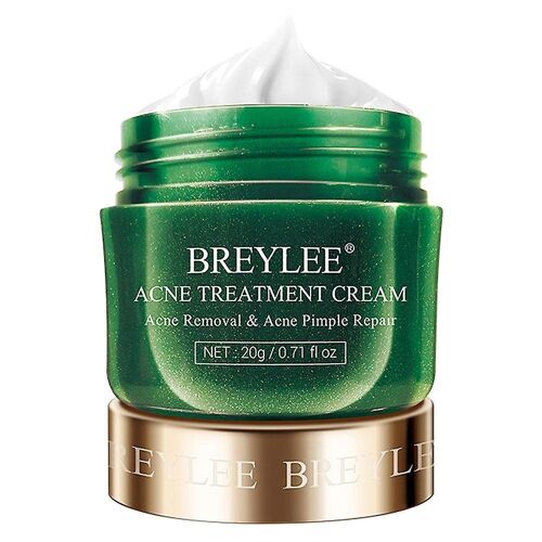 Crème Anti-Acné À L'huile D'arbre À Thé - Crème Hydratante Pour Le Visage Pour Une Peau Nette, Rétrécit Les Pores Et Contrôle Le Sébum 