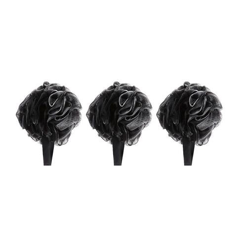 Lot De 3 Boules De Bain Au Charbon De Bambou ¿ Boules De Douche À Bulles Pour Exfolier Et Faire Mousser ¿ Expérience Spa À Domicile 