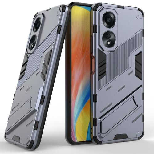 Étui Pour Oppo A58 4g Housse De Protection Militaire Robuste Bicelle - Gris