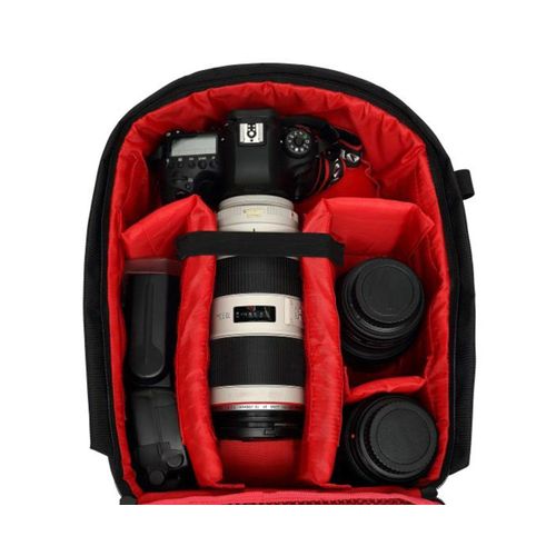 Sac à dos polyvalent, étanche et résistant aux chocs, pour appareils photo numériques et accessoires - Séparateurs réglables