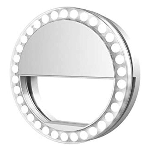 Anneau lumineux pour selfie Magic Light avec 36 LED, 3 niveaux de luminosité, rechargeable, compatibilité universelle