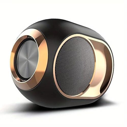 Enceinte Bluetooth sans fil pour l'extérieur - Basses profondes et son clair, portable et durable