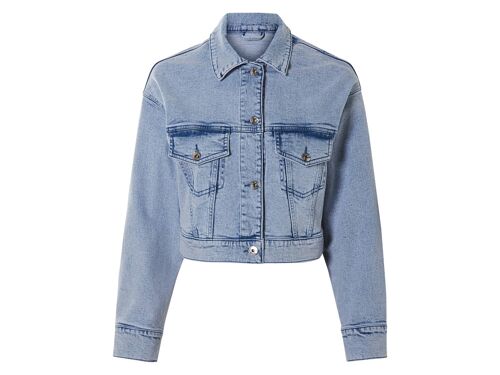 Esmara® Veste En Jean Femme (Bleu Clair, 44)