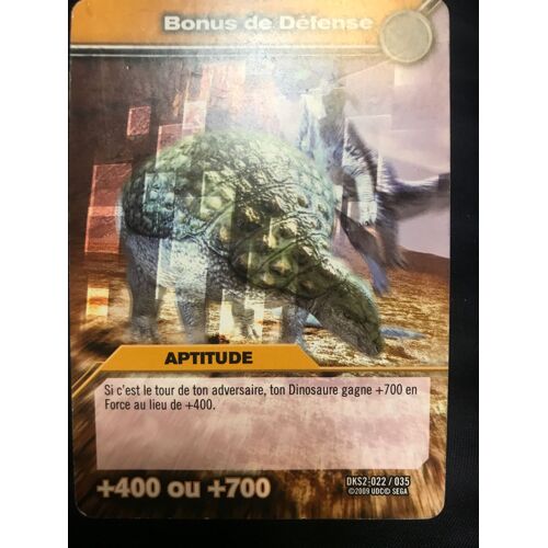 Bonus De Defense - 022/035 - Dinosaur King