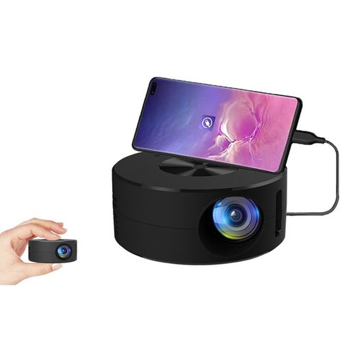 Mini projecteur portable intelligent 180p pour appareils iOS et Android - Expérience cinéma maison