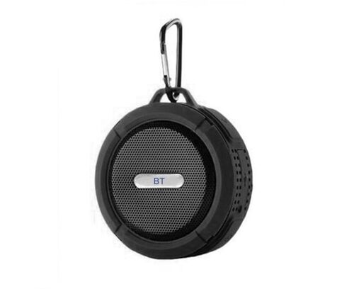 Enceinte Bluetooth portable compacte avec ventouse, 2 à 3 heures d'autonomie, plusieurs couleurs disponibles