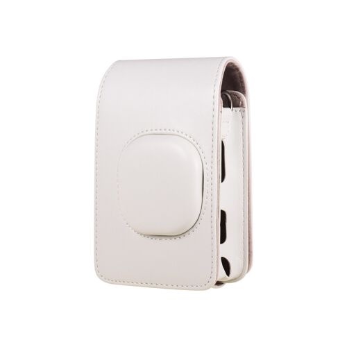 Étui pour appareil photo Fujifilm Instax Mini LiPlay ¿ Cuir synthétique léger, bandoulière réglable, housse amovible, plusieurs couleurs