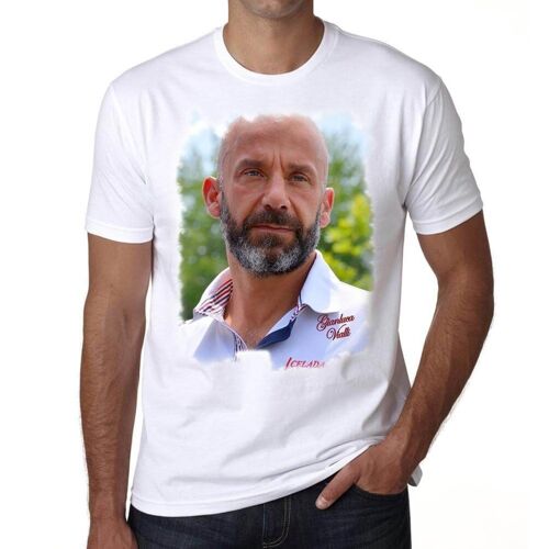 Homme Tee-Shirt Gianluca Vialli T-Shirt Graphique Éco-Responsable Vintage Cadeau Nouveauté