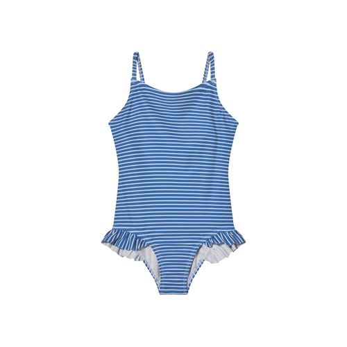 Lupilu® Maillot De Bain Petite Fille (Bleu Imprimé/Blanc, 2-4 Ans)