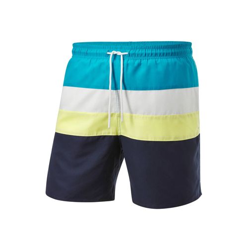 Crivit Short De Bain Homme (Bleu/Jaune/Blanc, 4xl)