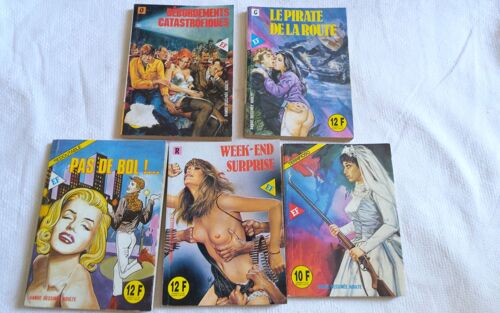 Elvifrance Bande Dessinée Adulte Divers Series 5 Petits Formats