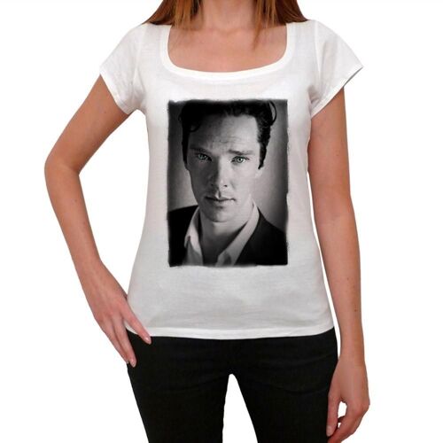 Femme Tee-Shirt Benedict Cumberbatch T-Shirt Graphique Éco-Responsable Vintage Cadeau Nouveauté