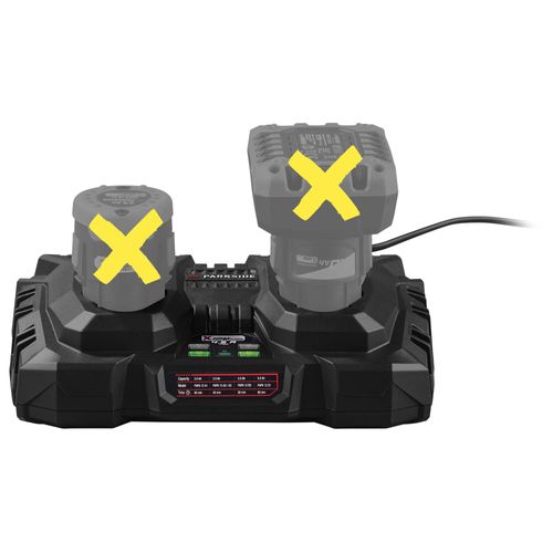 PARKSIDE® Chargeur de batterie double, 4,5 A, 12 V
