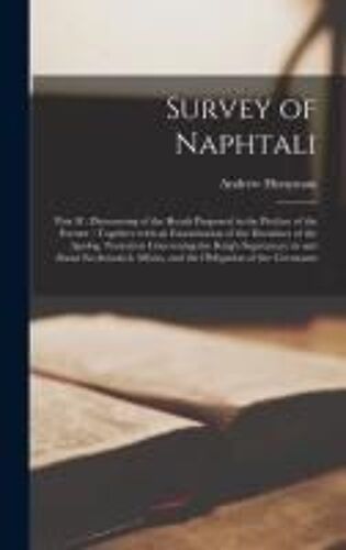 Survey Of Naphtali