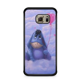 Coque De Téléphone Pour Samsung Galaxy S6 Edge Bourriquet Winnie L'ourson Disney Dessin Animé Amis Cute Amour Ref 1023