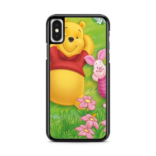 Coque De Téléphone Pour Iphone Xr Bourriquet Winnie L'ourson Disney Dessin Animé Amis Cute Amour Ref 253