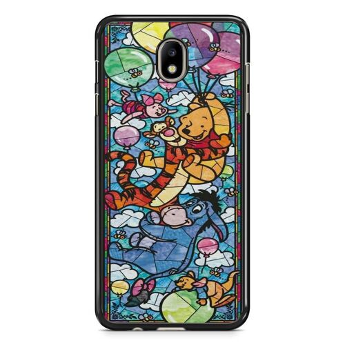 Coque De Téléphone Pour Samsung Galaxy J5 2017 ( J530 ) Bourriquet Winnie L'ourson Disney Dessin Animé Amis Cute Amour Ref 2363
