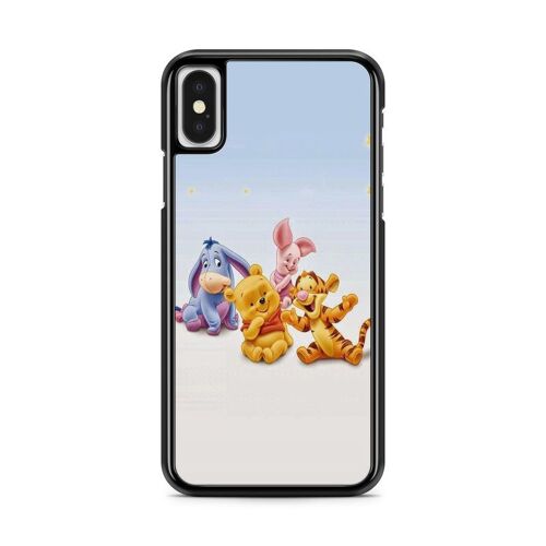 Coque De Téléphone Pour Iphone Xr Bourriquet Winnie L'ourson Disney Dessin Animé Amis Cute Amour Ref 1584