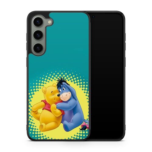 Coque De Téléphone Pour Samsung Galaxy A54 Bourriquet Winnie L'ourson Disney Dessin Animé Amis Cute Amour Ref 1910