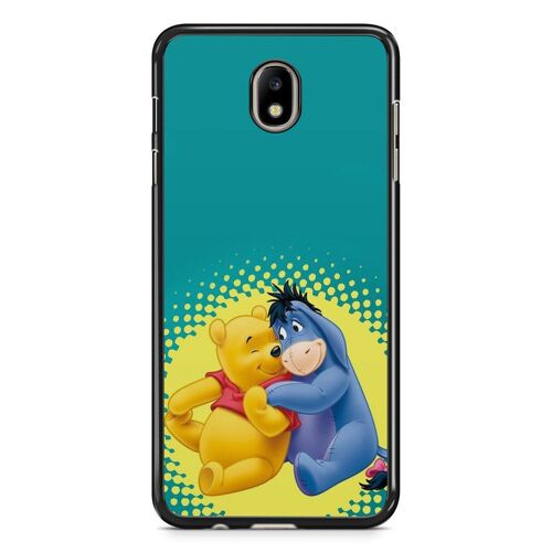 Coque De Téléphone Pour Samsung Galaxy J5 2017 ( J530 ) Bourriquet Winnie L'ourson Disney Dessin Animé Amis Cute Amour Ref 1879