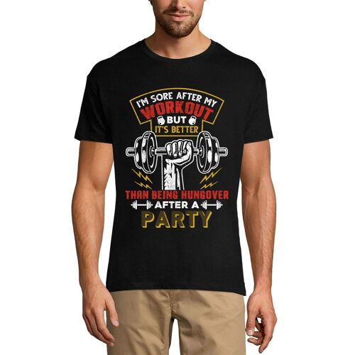 Homme Tee-Shirt C'est Un Meilleur Ascenseur Que D'avoir La Gueule De Boisfunny - It's Better Lift Than Being Hangoverfunny - T-Shirt Graphique Éco-Responsable Vintage Cadeau Nouveauté