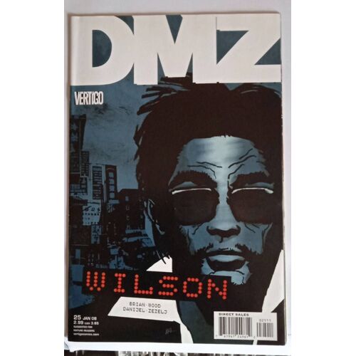 D.M.Z. # 25 ( V.O. Vertigo Comics - 2008 ) ** Stand-Alone By Danijel Zezelj : Wilson **