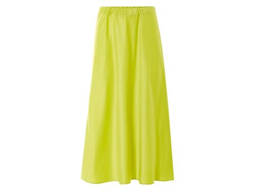 Esmara® Jupe Midi En Satin Femme (Vert Fluo, 40)