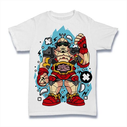 Homme Tee-Shirt Jeux De Super-Vilains Fictifs Tmnt - Vêtements Birthady - Fictional Supervillain Tmnt Games - Birthady Apparel - T-Shirt Graphique Éco-Responsable Vintage Cadeau Nouveauté