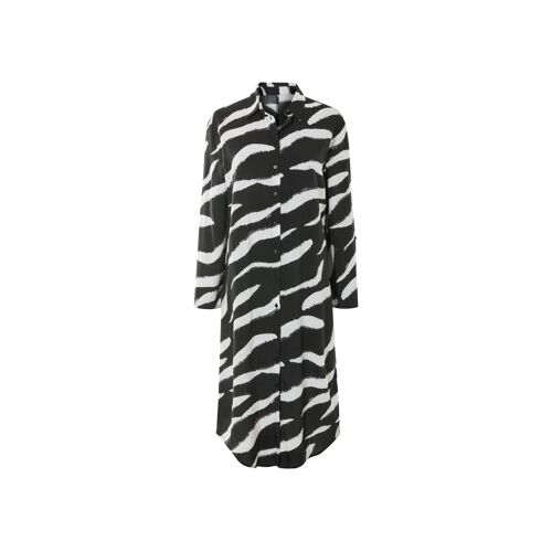 Esmara® Robe Chemise Femme (Motif/Noir/Blanc, 42)