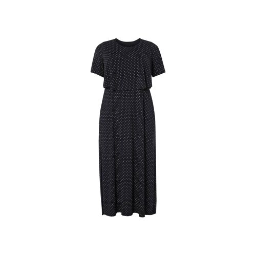 Esmara® Robe Midi Femme (Noir, Xxl(50/52))