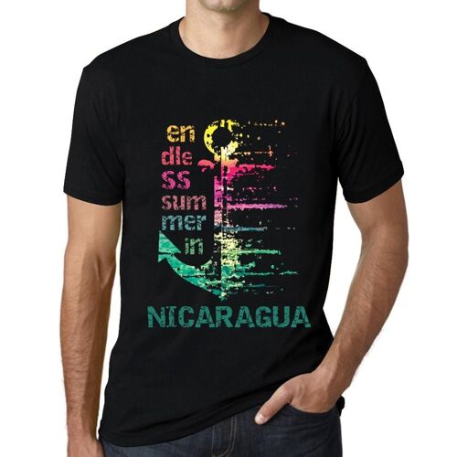 Homme Tee-Shirt Un Été Sans Fin Au Nicaragua - Endless Summer In Nicaragua - T-Shirt Graphique Éco-Responsable Vintage Cadeau Nouveauté