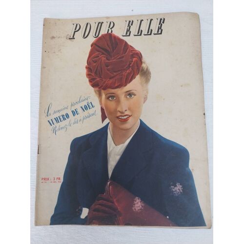 Pour Elle, Numéro 70, 10 Décembre 1941