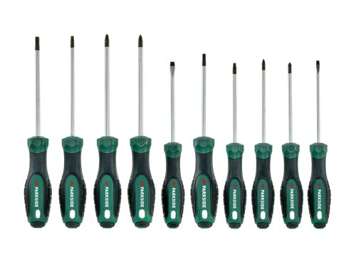 PARKSIDE® Set de tournevis, 6 ou 10 pièces (Schraubendreher-Satz 10tlg.)