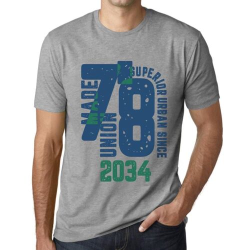 Homme Tee-Shirt Un Style Urbain Supérieur Depuis 2034 - Superior Urban Style Since 2034 - T-Shirt Vintage Cadeau Nouveauté