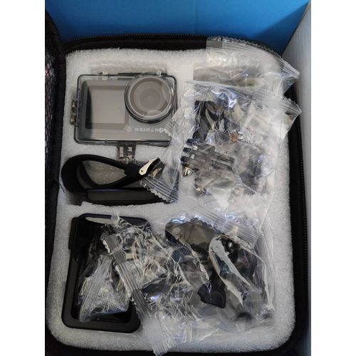 Caméra D'action LUOSI 5K30FPS 4K60FPS Ultra HD Étanche Avec Stabilisation À Six Axes, avec carte SD 256GB