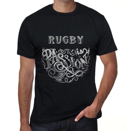 Homme Tee-Shirt Le Rugby Est Une Passion - Rugby Is Passion - T-Shirt Graphique Éco-Responsable Vintage Cadeau Nouveauté