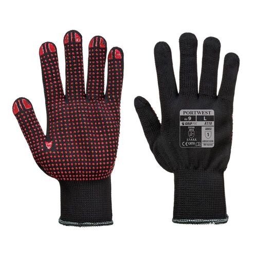 Gants tricotés Portwest Picots PVC A110