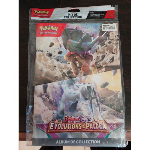 Pokemon Kit De Collection N°2 / Ecarlate Et Violet / Evolution A Paldea / Avec Album Et Poster, Sans Booster Jcc Pokemon