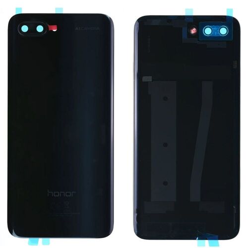 Cache Batterie Noir Origine Honor 10 En Verre Avec Lentille Photo