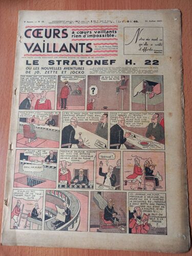 Coeurs Vaillants 1937 - 28