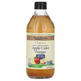 Spectrum Culinary Vinaigre De Cidre De Pomme Biologique, Filtre, 473 Ml