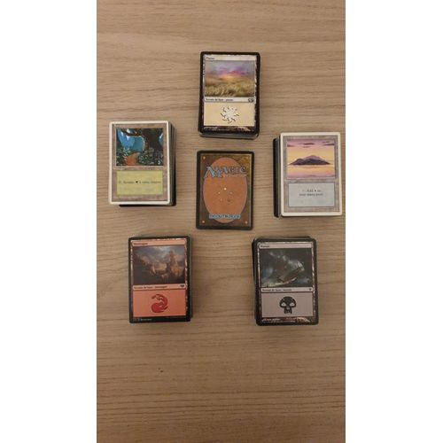 Lot De 100 Cartes De Terrain De Base - Carte Magic Terrain Basique