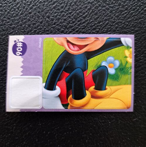 Sticker Album Disney Jouons, Rêvons Auchan 2024 N° 06 Mickey Mouse