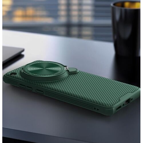 Coque Pour OPPO Find X7 Ultra, Nillkin Support Pour Lentilles,Coque De Protection Pour Lentille Slip - Vert