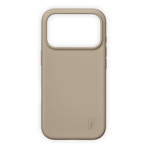 iDeal of Sweden Coque en silicone avec MagSafe iPhone 17 Pro Beige