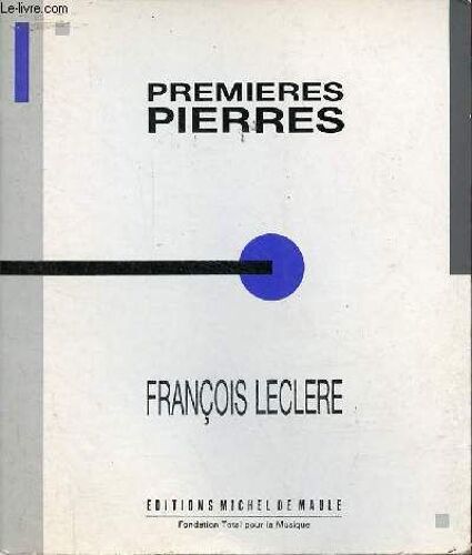 Premières Pierres - D Un Matériau Compositionnel Générateur Vers L Harmonie D Une Forme Organique.