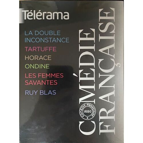Comédie Française Télérama Coffret 6 Dvd (La Double Inconstance, Tartuffe, Horace, Ondine, Les Femmes Savantes, Ruy Blas)