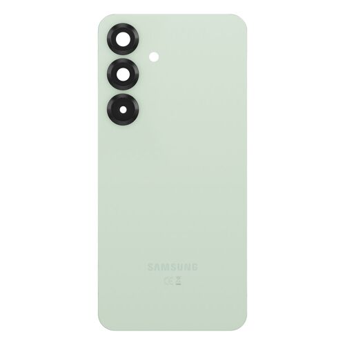 Vitre arrière pour Samsung Galaxy S25 Original Service Pack Samsung Vert pâle