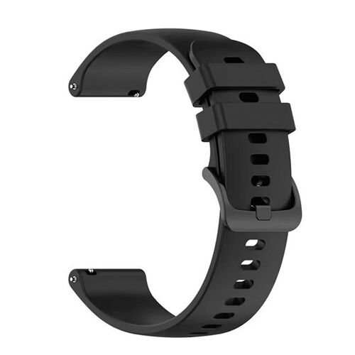 Bracelet En Silicone Lisse Avec Boucle Phonecare Pour Huawei Watch Fit Mini - Noir
