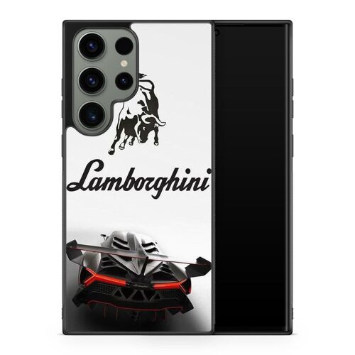 Coque De Téléphone Pour Samsung Galaxy S23 Ultra Ferrari Bugatti Bmw Voiture Luxe Car Ref 4352